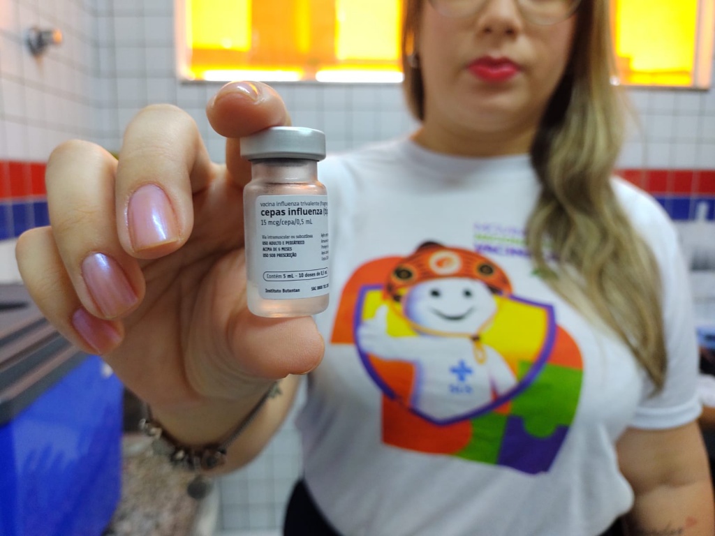 Vacinação contra Gripe no RN Divulgação Sesap