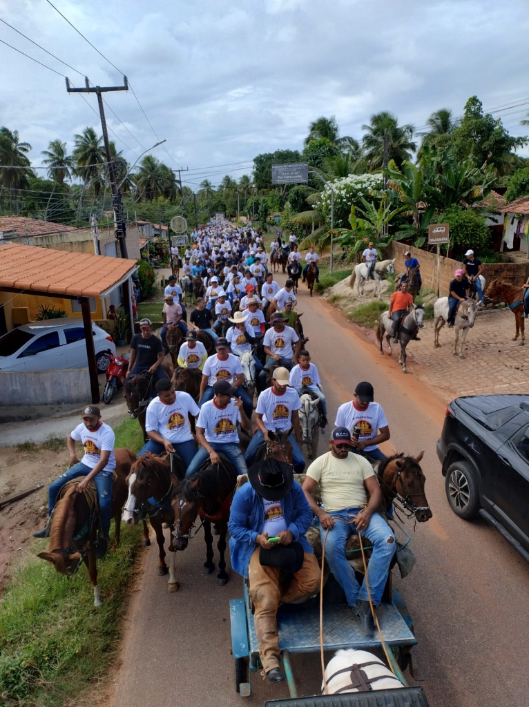 Cavalgada do Trabalhador Tibau do Sul foto divulgação