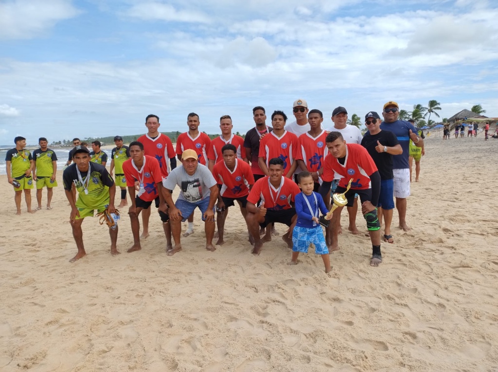 Campeonato de Futebol de Areia de Sibauma Tibau do Sul foto divulgação