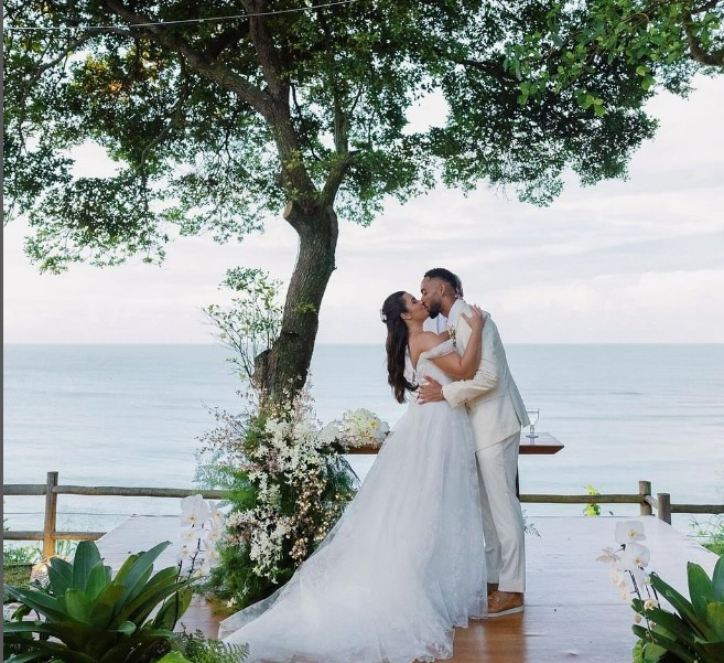 casamento de Mateus Cunha na praia da Pipa