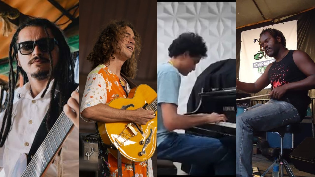 Teatro circense e apresentação musical no Parque das Duna foto divulgação