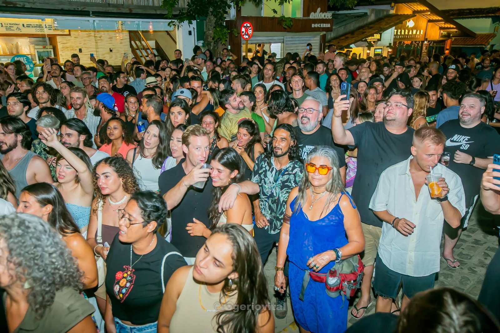 Público 1ª noite em Pipa - Foto Rogério Vital
