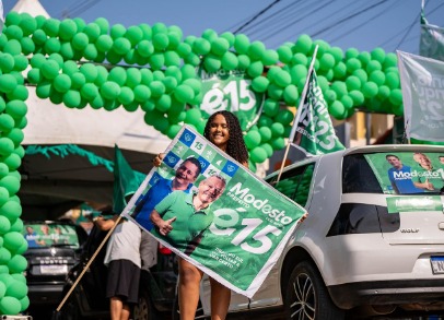 Semana agitada na campanha de Modesto Macedo