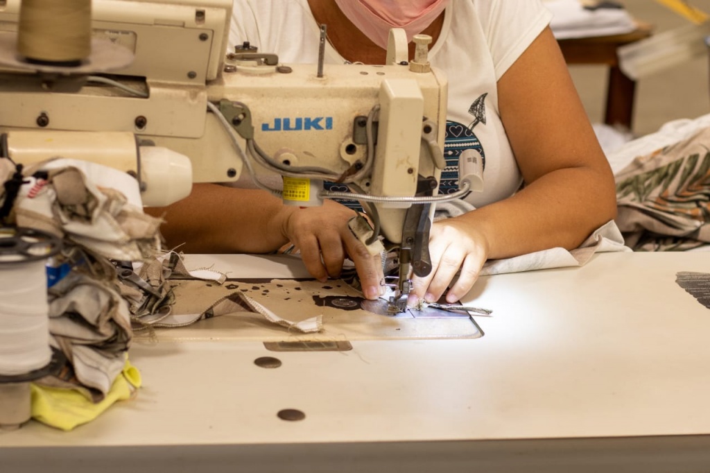 Industria de Confecção foto