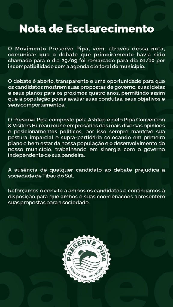 nota preserve pipa