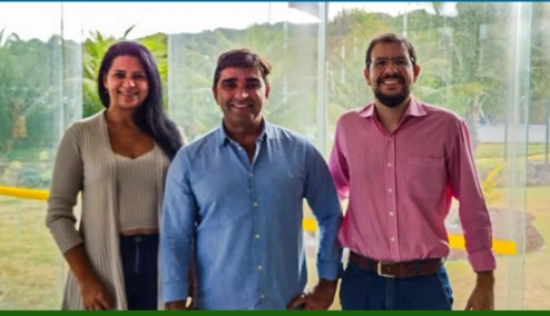 Secretário Lavoisyer Macena em visita ao SENAC