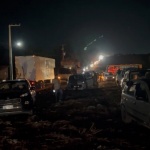 Caos na estrada da Pipa na noite de terça-feira
