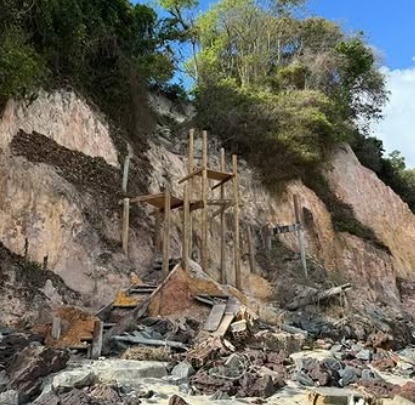 Escada irregular