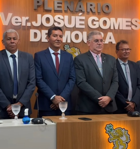 Solenidade de posse Prefeito Eleito de Tibau do Sul foto reprodução