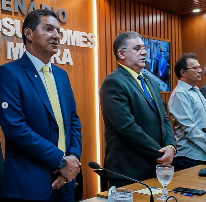 ABERTURA DOS TRABALHOS NA CAMARA DE TIBAU DO SUL foto reprodução