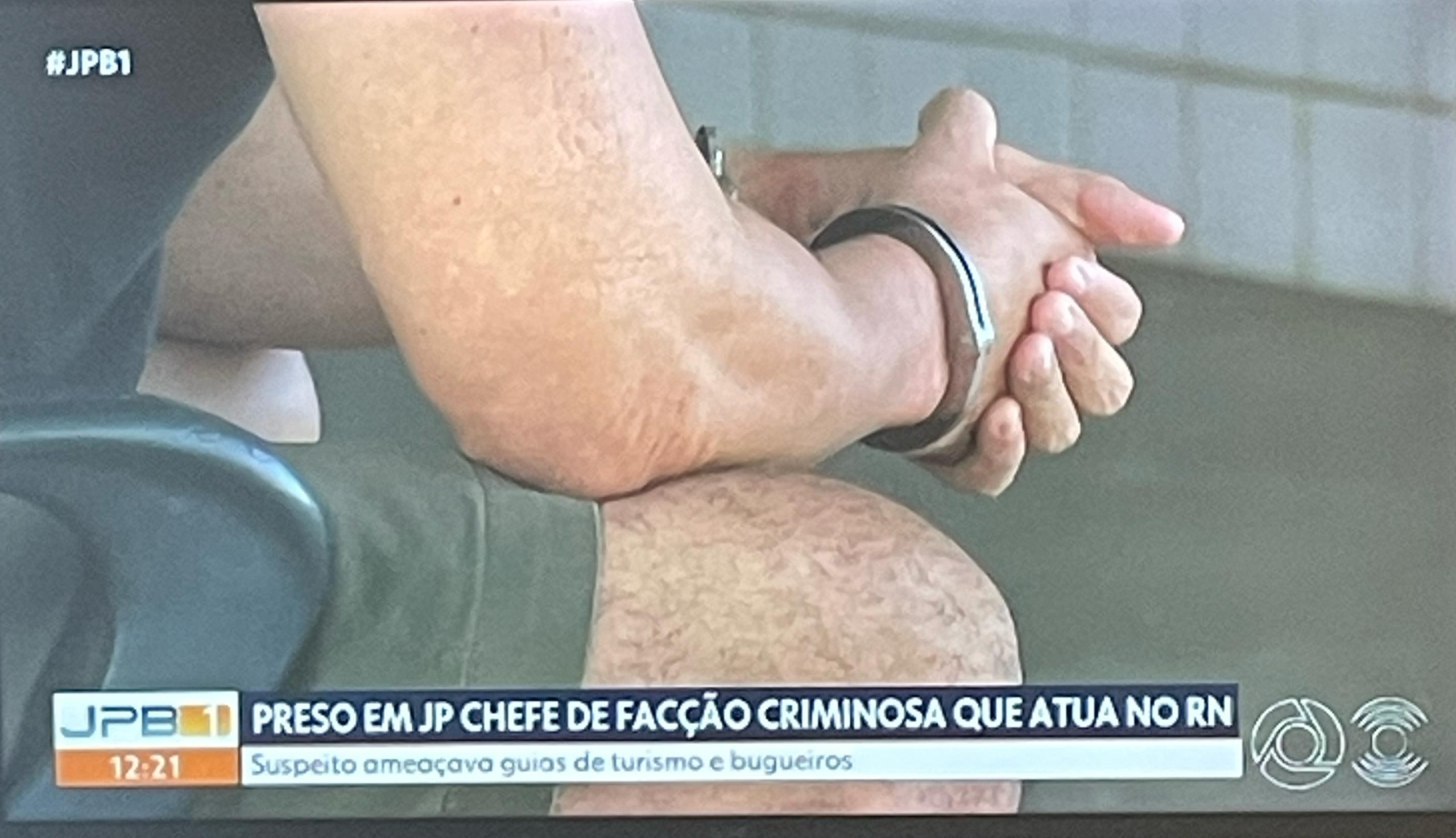 preso do RN em João Pessoa