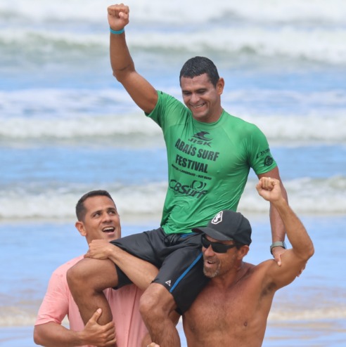 Jose Junior campeão da etapa foto reprodução
