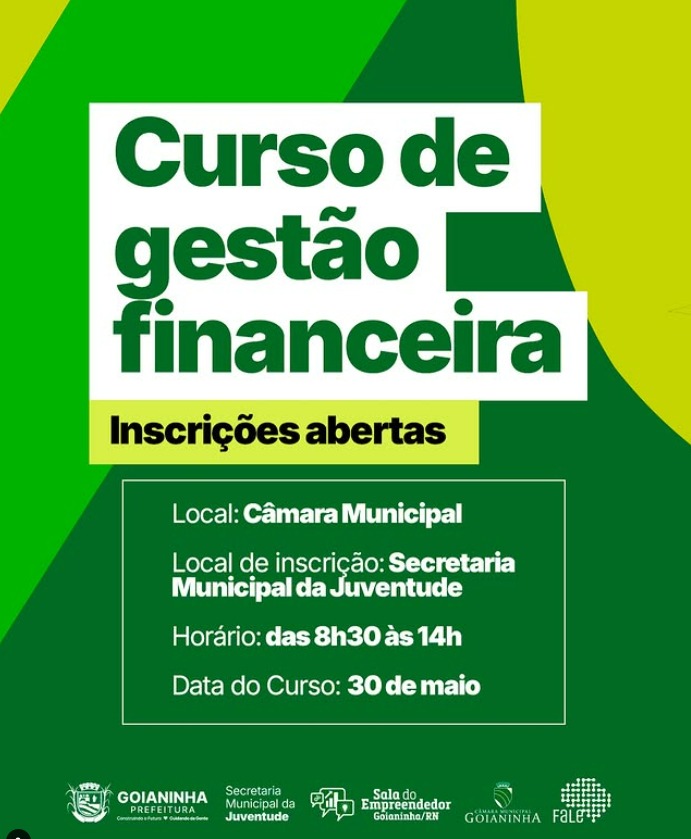 gestão finaceira goianinha