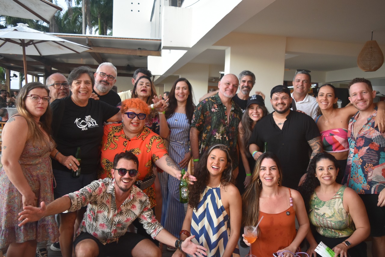 Convidados e imprensa no Lançamento do Fest Bossa & Jazz 2025 