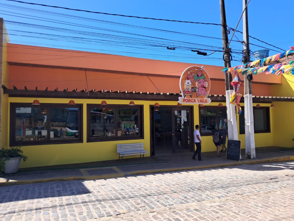 Restaurante Porca Vaca na Praia da Pipa