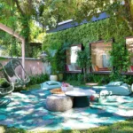 jardim externo