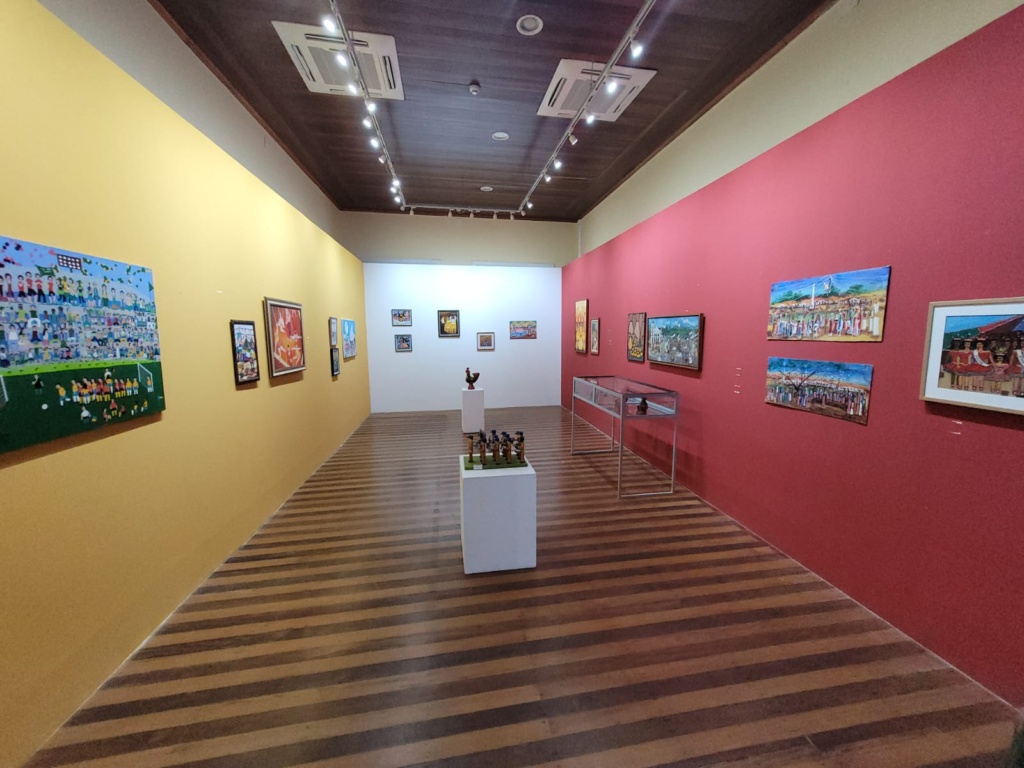 sala de museu no rn
