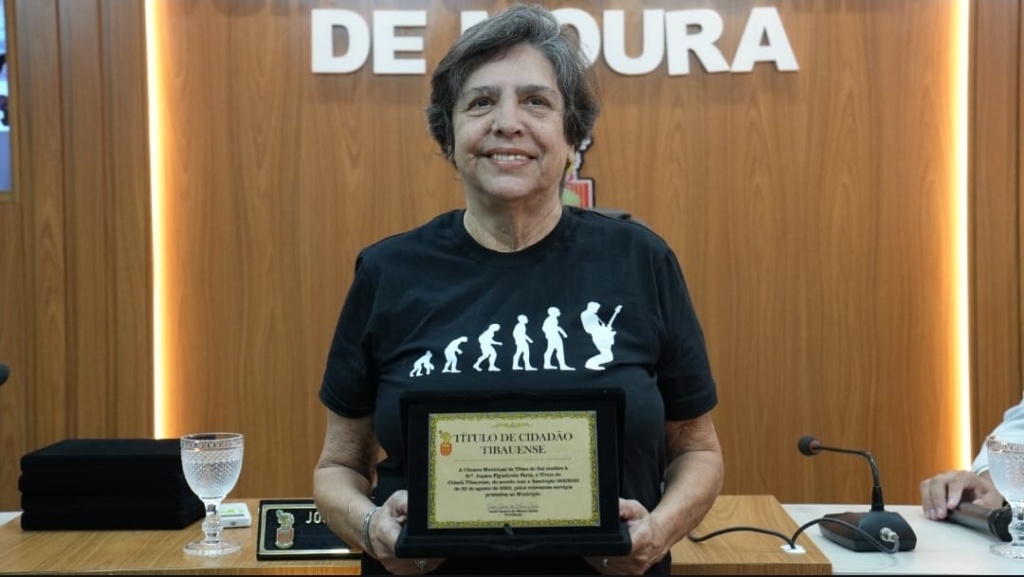 Juçara Figueiredo recebe Título de Cidadã Honorária de Tibau do Sul FOTO DIVULGAÇÃO