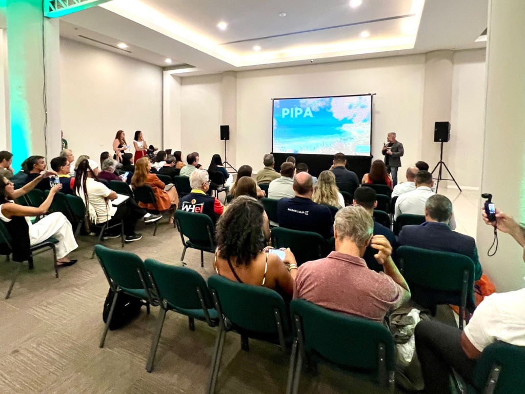 Rodada de Negócios com Operadores Internacionais, realizada no Hotel Wish, em Natal apresentaçao Destino Pipa foto divulgação
