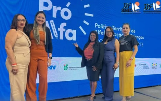 Baía Formosa em destaque no Seminário Estadual de Boas Práticas Encerramento do Pró-Alfa foto reprodução