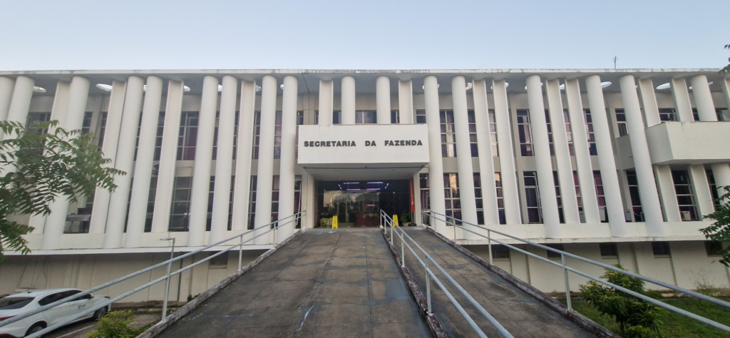 Fachada dasecretaria da fazenda