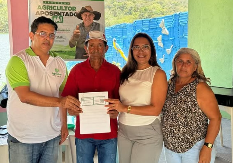 Nira Galvão em evento da Prefeitura de Goianinha foto reprodução
