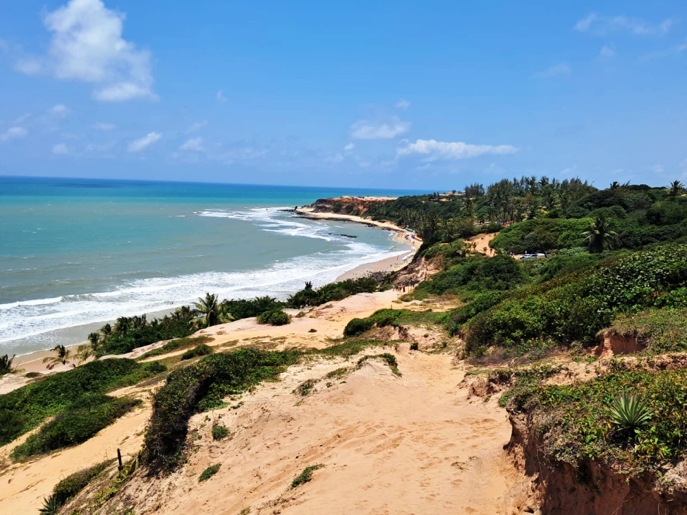 vista de mriante da paia do amor