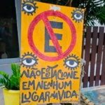 Obra de Rafa Santos na Praia da Pipa foto reprodução