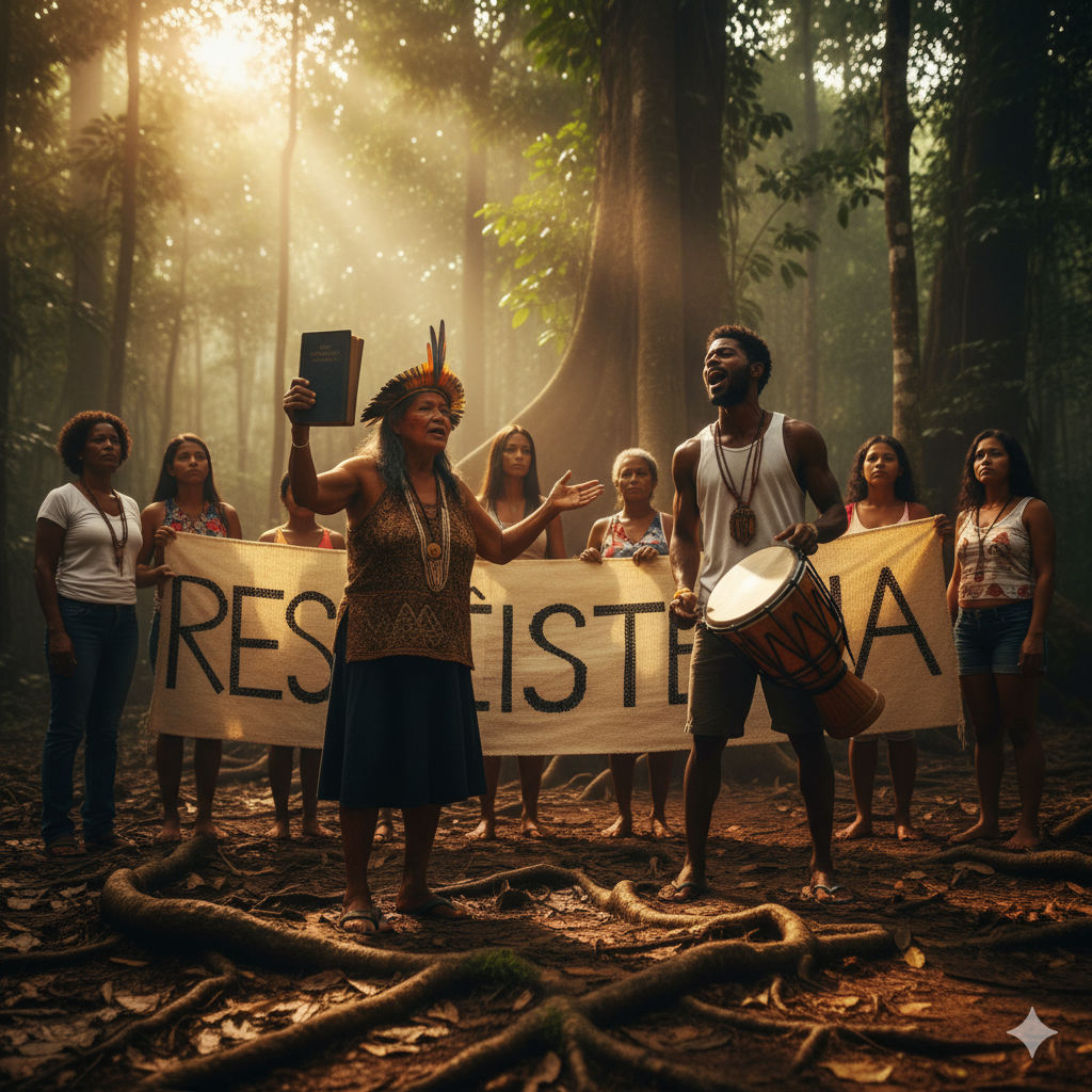 tema “Raízes do Povo – Saber, Voz e Resistência”.