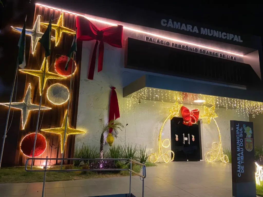 Decoração de Natal da Camara de Tibau do Sul