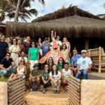 Evento projeto Tamar em Tibau do Sul foto divulgação