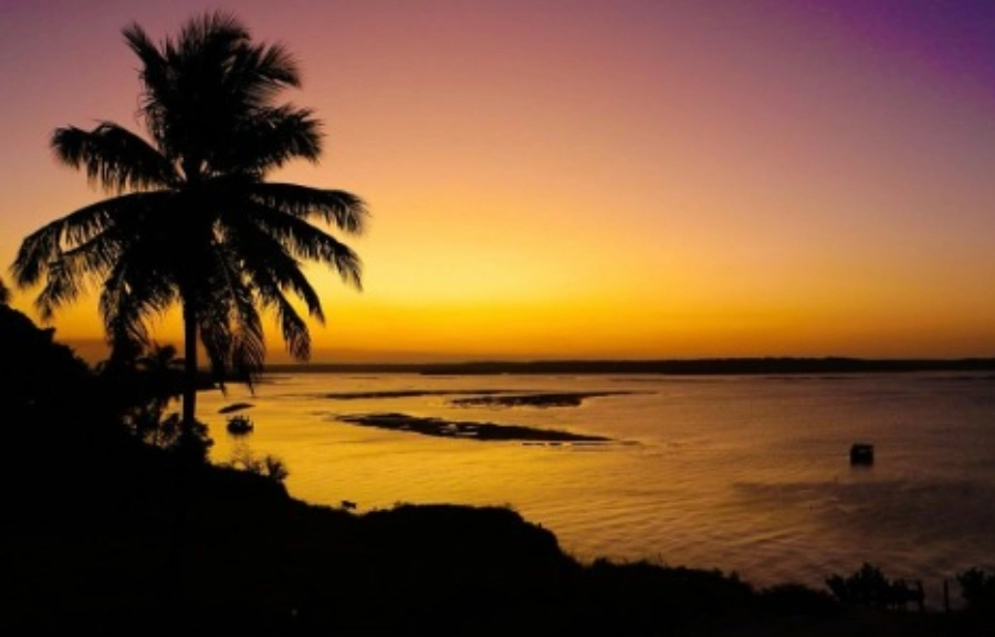 Por do Sol na Lagoa de Guarairas foto instagram Lagoa Guarairas reprodução