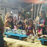 açao Fundação Tamar na praça do Pescador foto divulgação