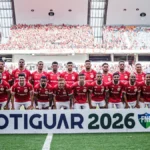 time no america completo posando para foto