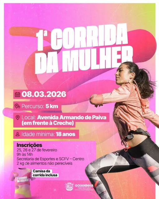 corrida da mulher em Goianinha