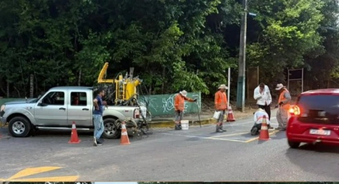 nova sinalização do anel viário