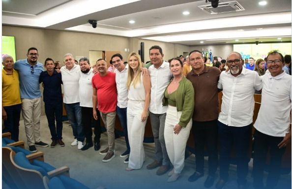 Convenção partidária com participação de Tibau do Sul foto reprodução