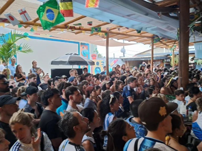 Festa Argentina estava preparada no Layback Pipa
