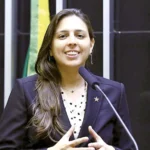 Natália Bonavides na Câmara dos Deputados Foto AGÊNCIA CÂMARA